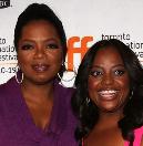 Sherri and Oprah Winfrey